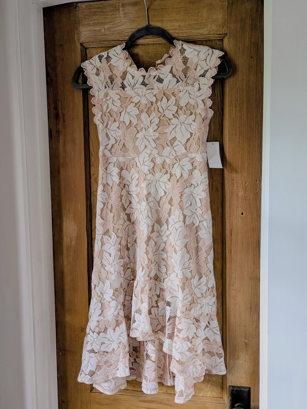 Girls sz 8 Poppies And Roses Lace Midi Dress